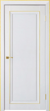 Мега двери Межкомнатная дверь Деканто ПГ латунь, арт. 20478