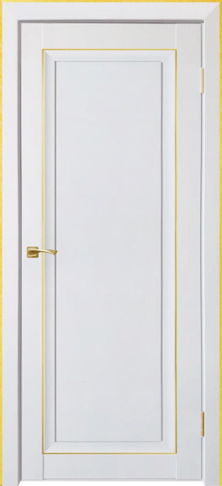 Мега двери Межкомнатная дверь Деканто ПГ латунь, арт. 20478 - фото №1